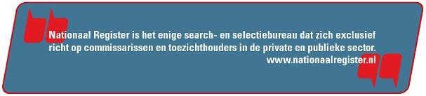 5. Procedure Voor de invulling van deze vacature is aan Nationaal Register gevraagd deze procedure te begeleiden. Mevrouw mr. A.E.