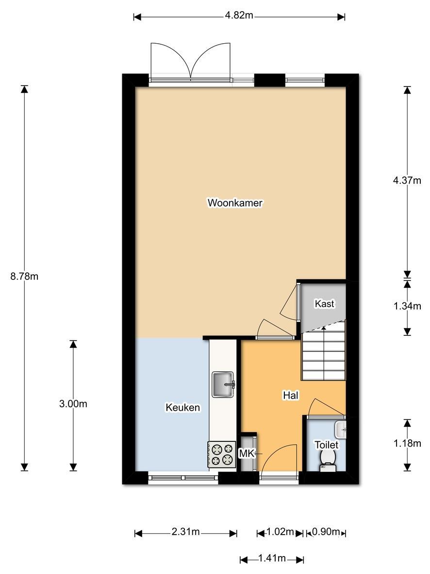 Aan deze plattegrond kunnen geen rechten worden ontleend.