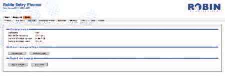Tools / Voicemail * * Let op!
