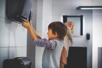 Katrin dispenser Voor de belangrijkste ruimte ter wereld Toiletruimten die bezoekers kunnen vertrouwen Een toiletruimte die u met een gerust hart kunt