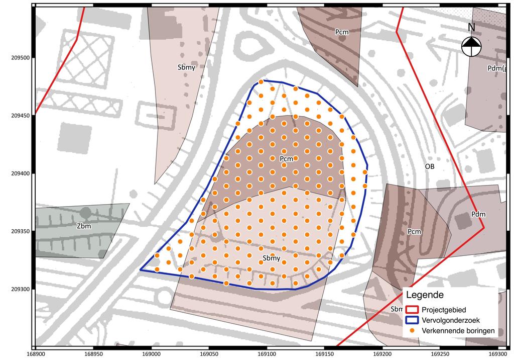 Archeologienota:DeherinrichtingvandeLiersebaanenhetafrittencomplexE313teZandhoven leesbaar,zodathiervoornietop4mbredesleuvenmoetteruggevallenworden.