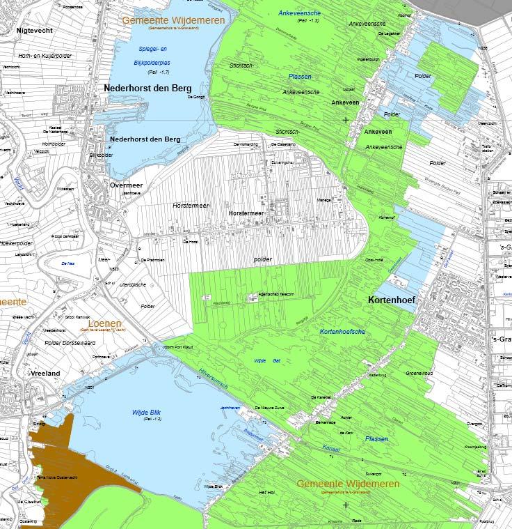 5 NATUURBESCHERMINGSWET: RELEVANTE INSTANDHOUDINGS- DOELSTELLINGEN 5.1 Natura 2000-gebied Oostelijke Vechtplassen Het Natura 2000-gebied Oostelijke Vechtplassen is op 4 juni 2013 aangewezen.