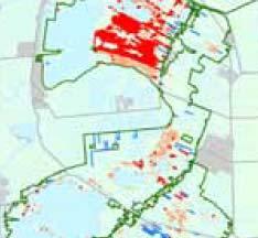 Rood: goed kwaliteit; oranje: matige kwaliteit. Bron: Van t Veer & Hoogeboom, 20