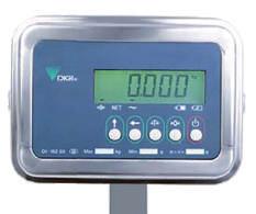Technische gegevens DS - 166 RVS Weegbereik Uitlezing per Nauwkeurigheid Maximale belasting 150 % 15 kg, 30 kg, 60 kg, 150 kg of 300 kg 1 g, 2 g, 5 g, 10 g en 20 g (geijkt per 5 g, 10 g, 20 g, 50 g