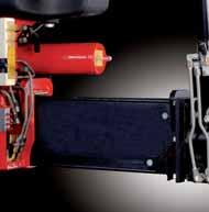 the winch itself. E) SEAT - Ergonomic, protected position to allow the operator greater control when carrying out specific movement and lifting operations.