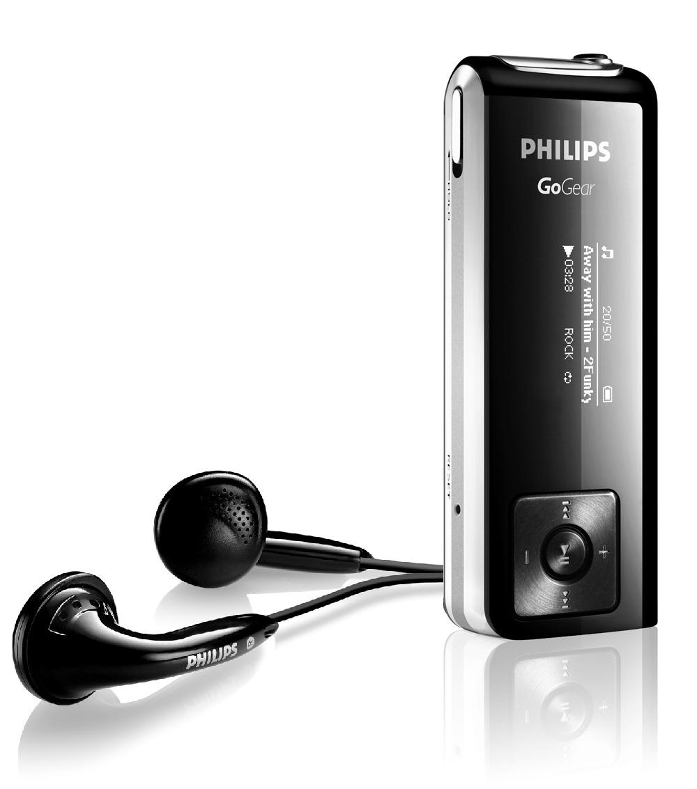 Philips GoGear audiospeler SA1340 SA1341 SA1350 SA1351 zonder