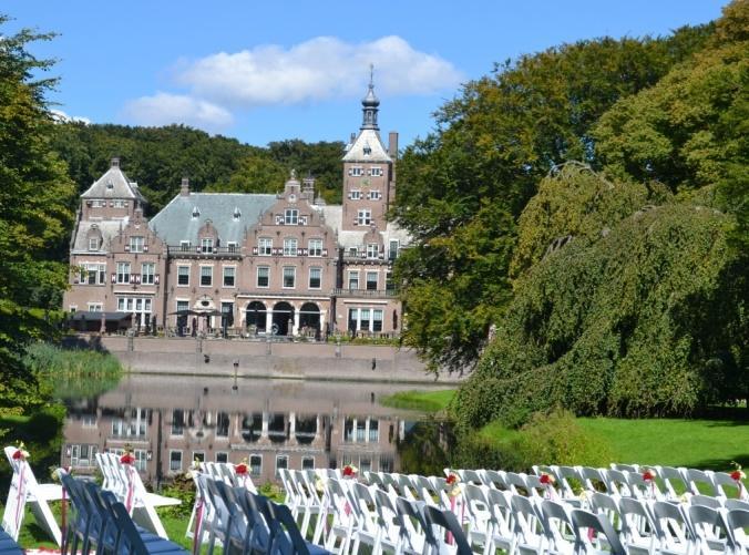 mogelijkheid om de ontvangst in de tuin of op het terras te laten plaatsvinden Sandwich start 22,50 per persoon