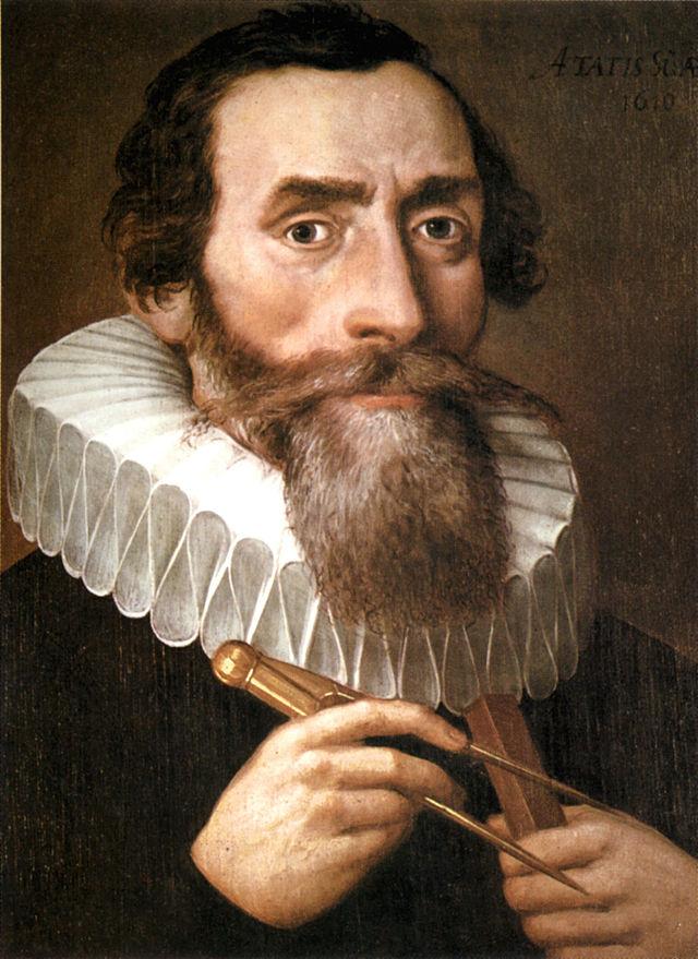 Het moderne model Johannes Kepler (1571-1630) was aanvankelijk de assistent van Brahe en kreeg toegang tot zijn data na de dood van Brahe.