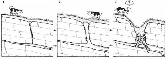 Werkblad bij deel 2 Opdracht 4: Voorkennis ophalen Je hebt in de vorige les veel geleerd over sinkholes en hoe ze ontstaan.