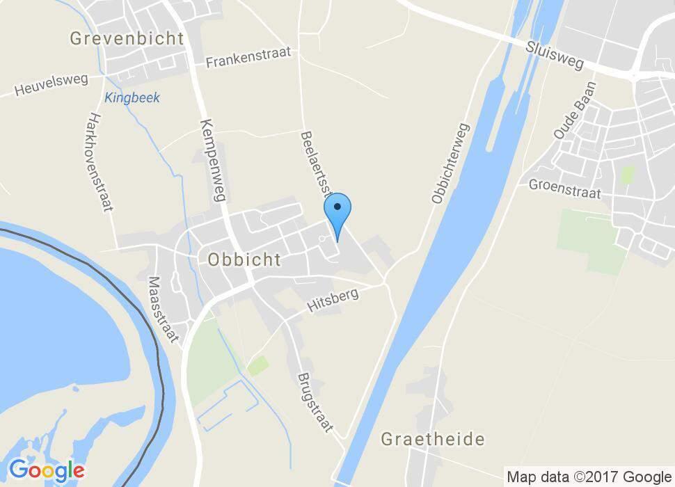Locatie Adres gegevens Adres Langs de Veestraat 19 Postcode / plaats 6125 RN Obbicht Provincie Limburg Locatiekaart Langs de Veestraat 19-6125 RN