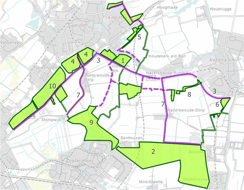 2 Werken aan twee soorten netwerken Om de ambitie van een duurzaam bijenlandschap te realiseren werken we aan twee soorten netwerken, die in de volgende paragrafen verder uitgewerkt worden: het