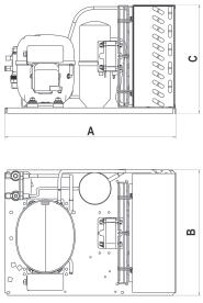 tel. : +32(0)3 644 26 44 R404A-R507 KOELGROEPEN R404A-R507 UNITES DE CONDENSATION Belangrijkste eigenschappen: - getropicaliseerde condensor - geïntegreerde ventilator - verbeterde opstelling van de