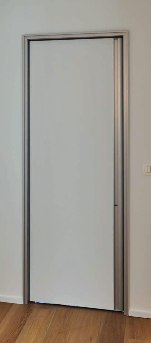 DLTRIBO Opbouwomlijsting met 40mm deurlijst: Dit systeem kan zowel in nieuwbouw als in renovaties toegepast worden.