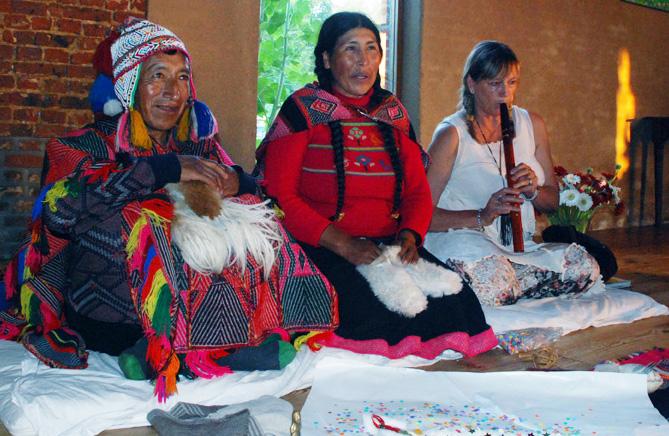 4 Inca Sjamanen in België: Tot mijn vreugde kan ik beamen dat Don Alejandro en Doña Santusa in April weer naar Antwerpen komen!