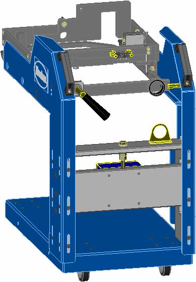 Til de trolley van de pallet. 4.