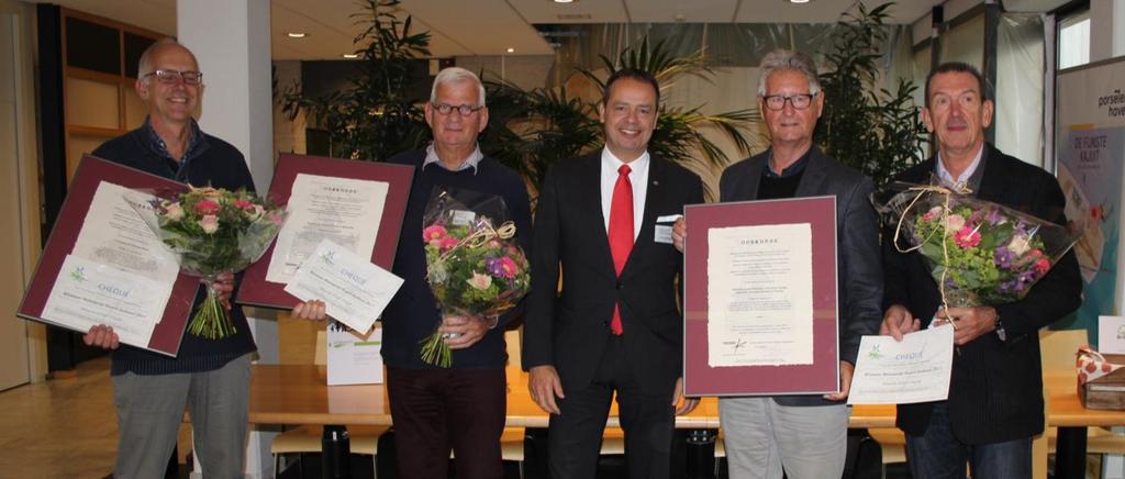 Na een pauze maakte de gedeputeerde voor cultuur van de provincie Noord-Holland, de heer Jack van der Hoek, de winnaars bekend van de Molenprijzen Noord-Holland