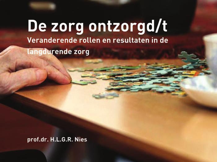 Door de sprekers werd het onderwerp zelforganisatie in de ouderenzorg behandeld.