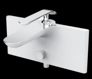 ROESTVRIJ INOX FLEXIBEL - CARTOUCHE CÉRAMIQUE - BLANC MÉLANGEUR LAVABO - CONSERVATION DE