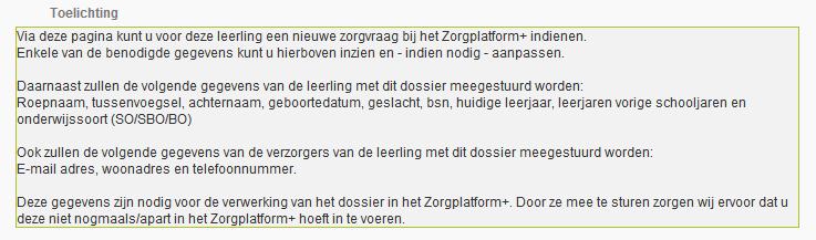 Pagina 8 van 11 Datum: Contactpersoon en email: Telefoonnummer: datum van vandaag die al ingevuld staat. hier staat automatisch de naam en het emailadres van de invuller. Meestal is dit de IB-er.