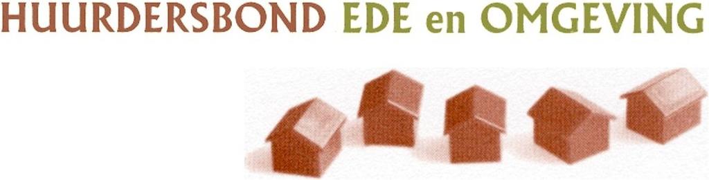 JAARVERSLAG HUURDERSBOND EDE E.O. OVER DE PERIODE van 1 januari 2012 tot