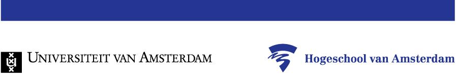 Universitaire Pabo van Amsterdam Nieuwe Prinsengracht 130 1018 VZ Amsterdam E-mail: upva@uva.
