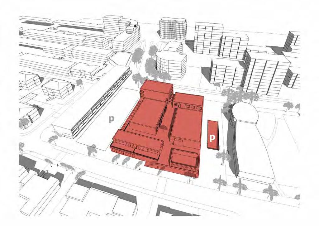 faseringsstudie fase 1: eind 2017 fase 2: begin 2018 fase 3: februari - mei 2018 fase 4: juni 2018 huidige situatie sloop kiosken; realisatie parkeergarage deel 1 t/m vloer niveau 0