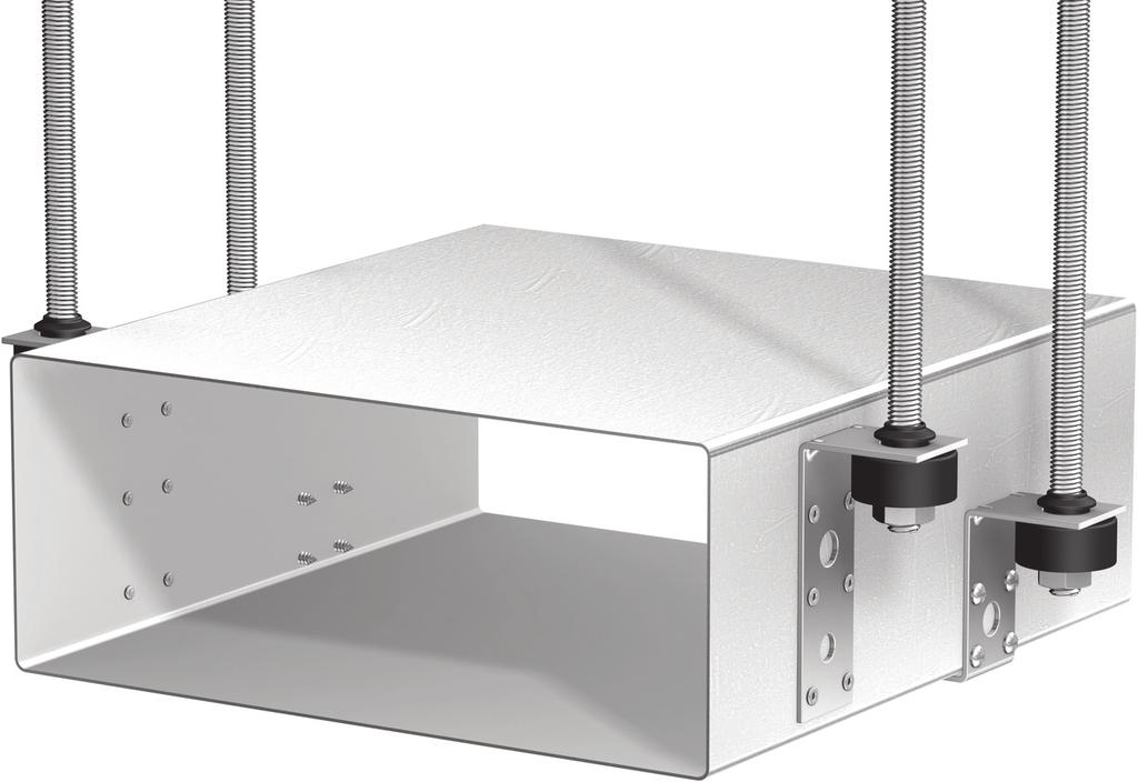 Geluiddemping conform Hoge temperatuurbestendig- Bevestiging met blindnieten of metaalschroeven.