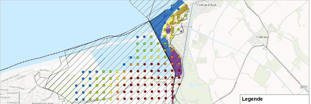 Volgende uitgangspunten en methodiek voor de stikstofdepositieberekeningen voor de landbouwactiviteiten werden gehanteerd : Als gevolg van de uitbreiding van t Zwin zullen een aantal landbouwpercelen