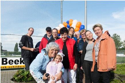 Het werd weer een gezellige, actieve leuke tocht. En het resultaat is dat we buiten een gezellige dag ook nog 355 euro bij elkaar gefietst hebben.