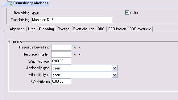 Administratie instellingen Financieel - Processen 2.4. Bewerkingen: koppeling met resources. 2.4.1.