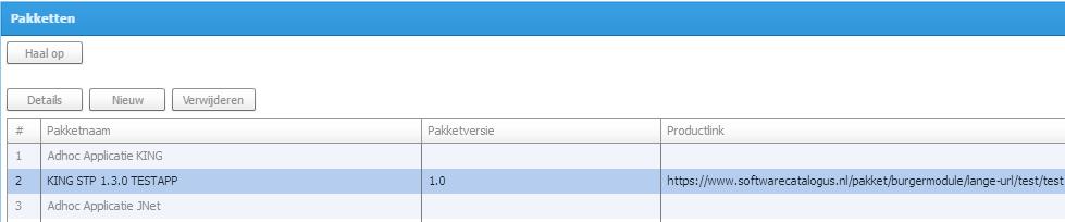 2.2 Opvoeren en configureren te testen softwareproducten Voordat u een softwareproduct kunt testen moet u deze eerst toevoegen op het StUF Testplatform. Voert u daarvoor onderstaande stappen uit. 1.