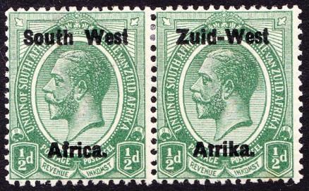 Zuid-Afrikaans mandaat In 1919 was door de