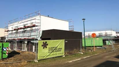 In Machelen wordt er momenteel gebouwd aan de project Begioniagaarde 2 in samenwerking met Inter-Vilvoordse Maatschappij voor
