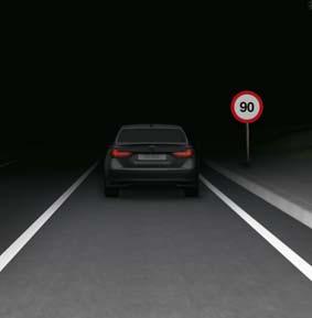 lpre-crash SAFETY Een millimeter-golf radar en een boordcomputer berekenen de kans op mogelijk gevaar.