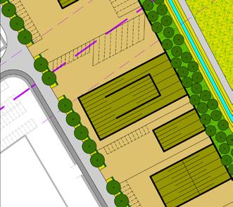 5.1 Karakter De zone langs de Wehlse Broeklanden krijgt een groen karakter. Deze zone leent zich goed voor de vestiging van kleinere bedrijven die een groene uitstraling willen uitdragen.