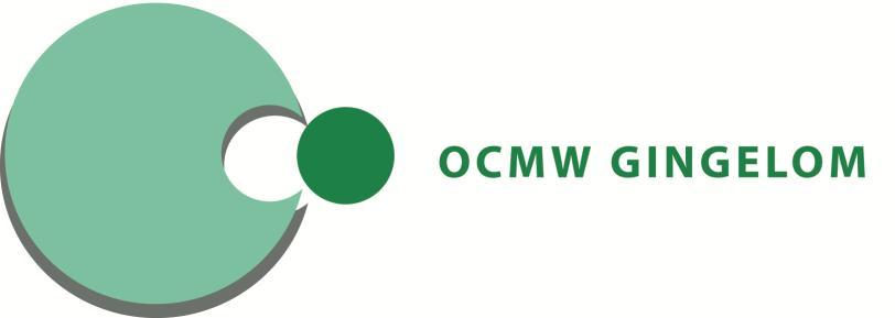 Toelichting bij de jaarrekening 2014 OCMW