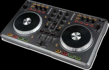 (Controls idem aan Mixtrack Pro) num-idj3 num-idj3 Prijs: 280 229 Numark DJ 2 GO Compact is een understatement voor deze controller.