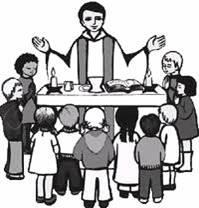 14 mei: Eerste Heilige Communie Tijdens een gezellige palmpasen viering stelden de kinderen die dit jaar de Eerste Heilige