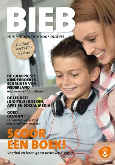 Het nieuwe BIEB magazine staat boordevol tips en trucs om kinderen op weg te helpen. Dit gratis magazine is vanaf nu te verkrijgen bij de Bibliotheek (op = op). Liever digitaal?