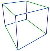 VI. Centraal Projectie van vierdimensionale objecten. Eén van de manieren om een vierdimensionaal object toch te kunnen zien is door het te projecteren.