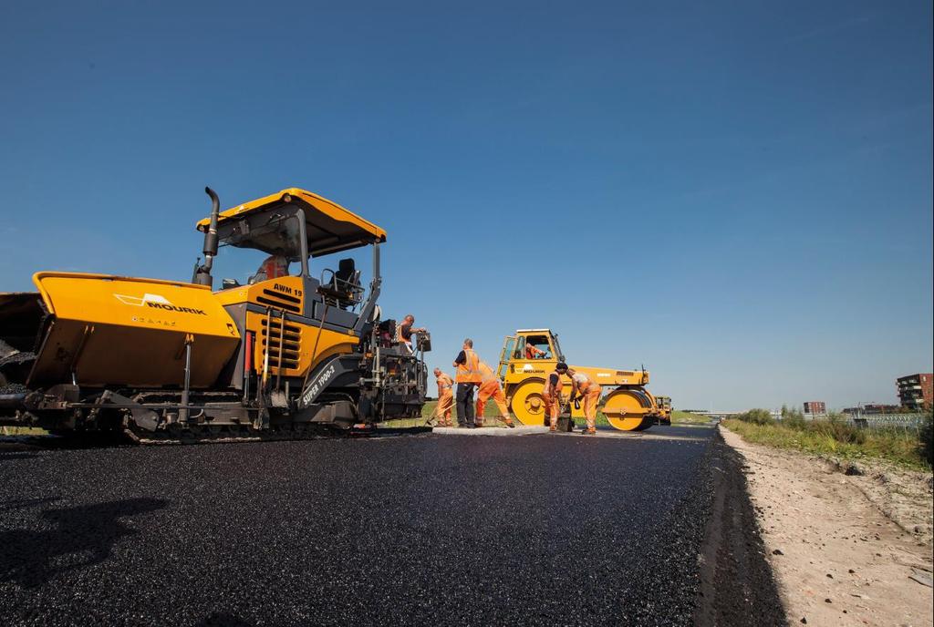 Infrastructure Grond-, weg- en waterbouw, integraal onderhoud, milieutechniek, verkeersmanagement, schilder- en