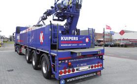 KRAANOPLEGGER Elk model in vier lengtes beschikbaar PACTON TRAILERS BV THE TRAILER ENGINEERS KRAANOPLEGGERS Onder de merknamen Kennis en Floor produceert