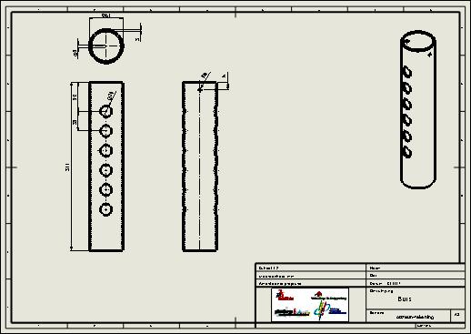 Assteun, technische tekening In deze tutorial maken we enkele technische tekeningen van de assteun die we in de vorige oefening in 3D gemodelleerd hebben.