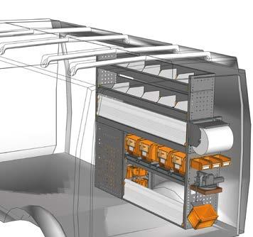 Volume - Volume Wielbasis - Wheelbase Jaar - Year 9 m³ 3450 mm 2014 15 Heeft u uw ideale inrichting niet gevonden? Dan wendt u zich aan onze vakmensen voor bedrijfswageninrichtingen.