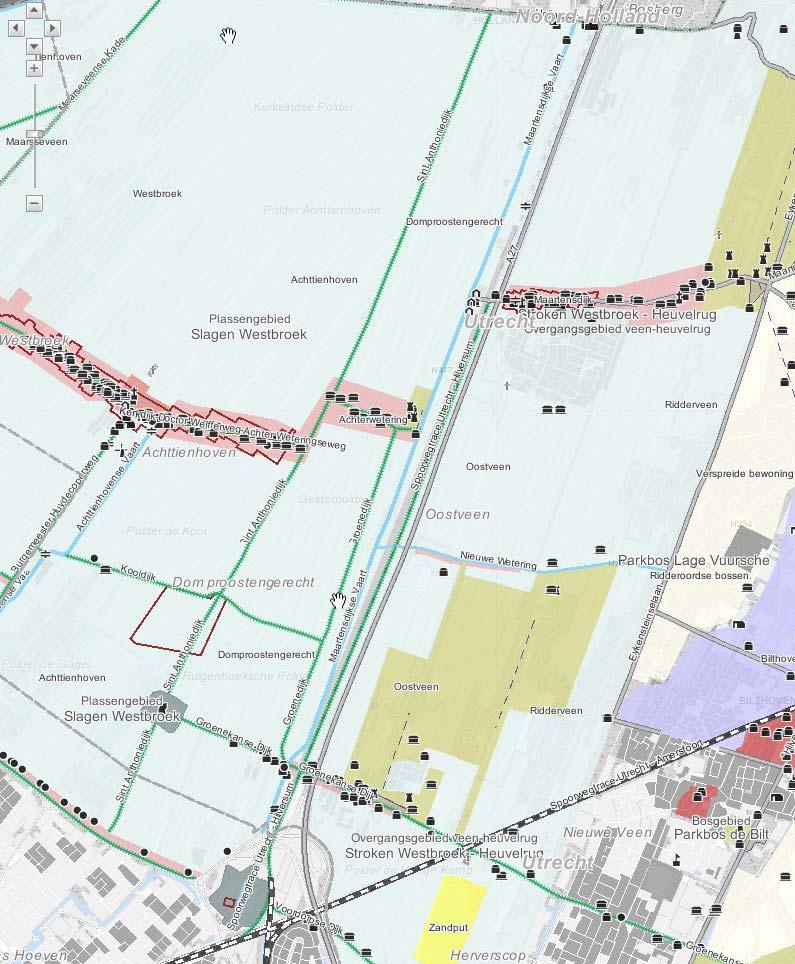 Huidige situatie voor criterium Beïnvloeding van cultuurhistorisch waardevolle gebieden Binnen het plangebied komt een aantal historische cultuurlandschapstypen voor; ze zijn in te delen op basis van