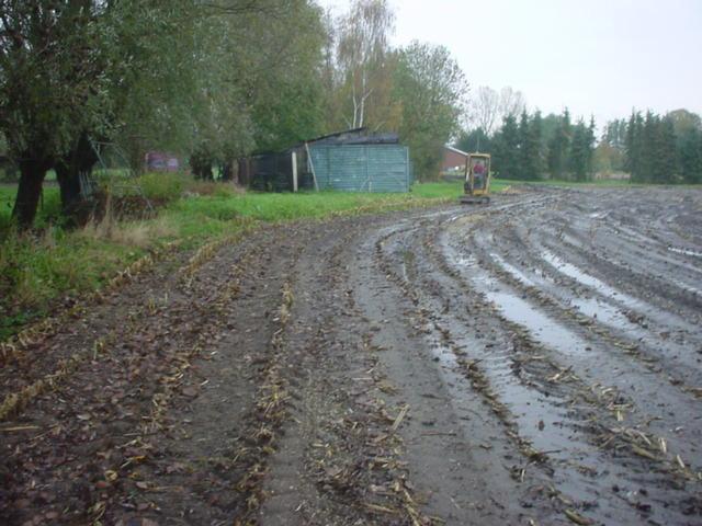 Foto 3: Landbouwweggetje (vanaf westzijde)