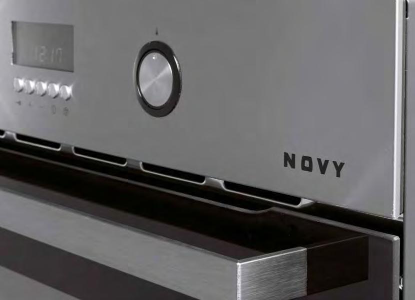 OVENS 85 Novy biedt 2 verschillende uitvoeringen aan in het gamma ovens: Pure en Essence.
