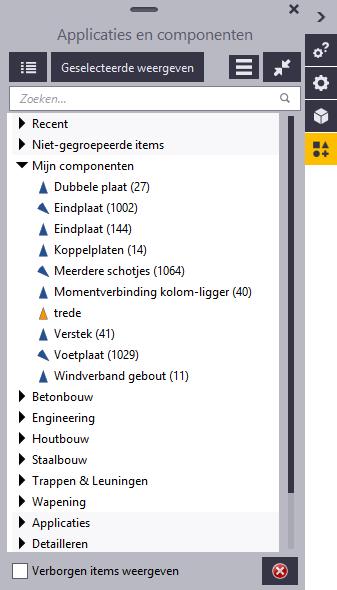 3.6 De database Applicaties en componenten aanpassen Oefening 6 - Een groep toevoegen U gaat in de database Applicaties en componenten een eigen groep maken waaraan u systeemcomponenten en een