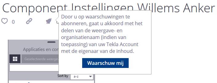 com Log in met uw Tekla account: Zie ook Voor meer gedetailleerde informatie over het Tekla Warehouse, klikt u in Tekla Warehouse op Het werkt als volgt of op het YouTube-kanaal.