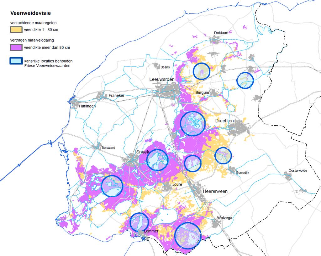 5 o Beleid van provincie, waterschap en gemeenten voor water, natuur, landschapcultuurhistorie- archeologie, funderingen, landbouw, grondwatervoorraad en drinkwatervoorziening afstemmen op de